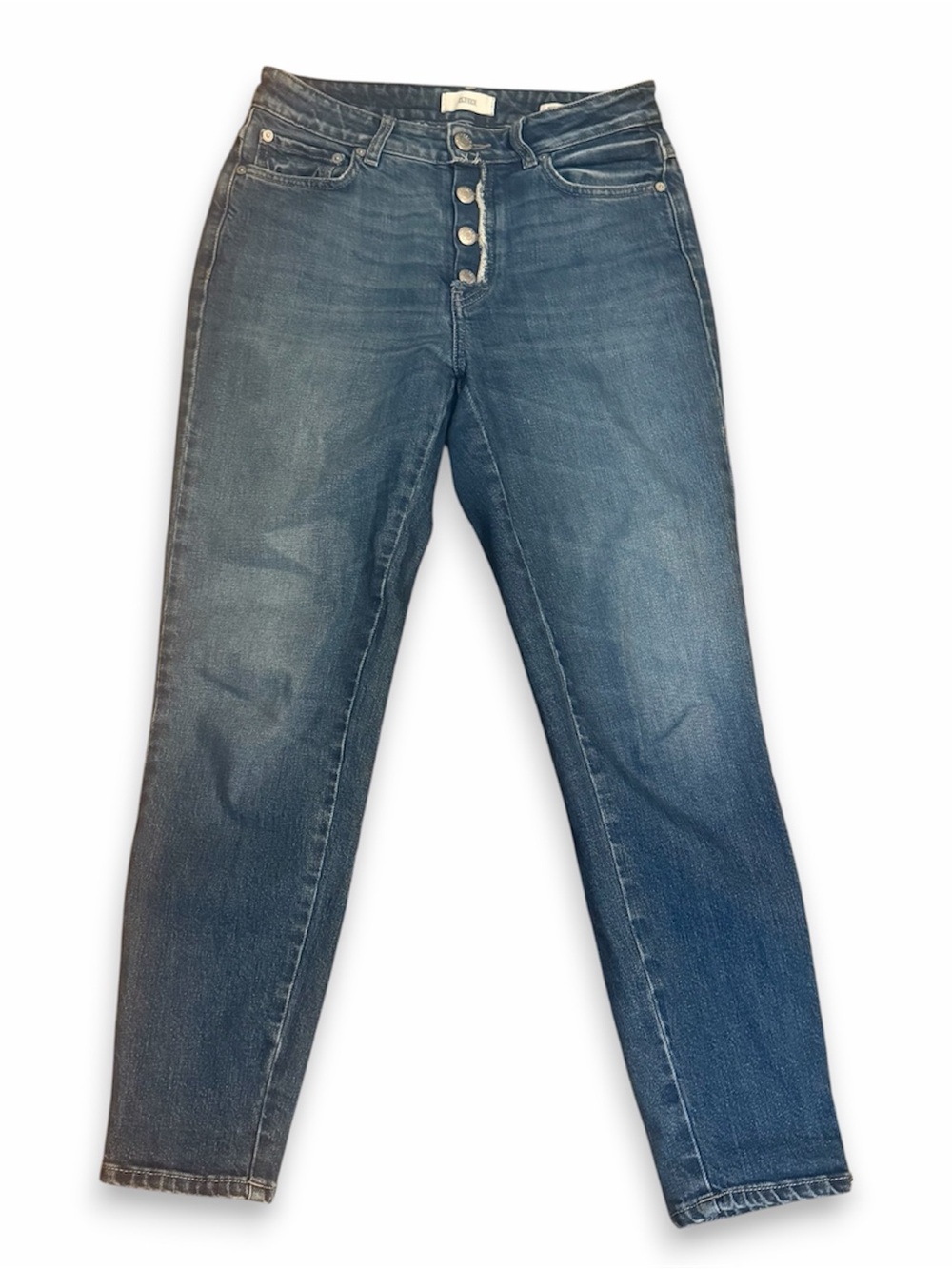 CLOSED Women's Denim Jeans Made in Italy Exposed Button Fly
